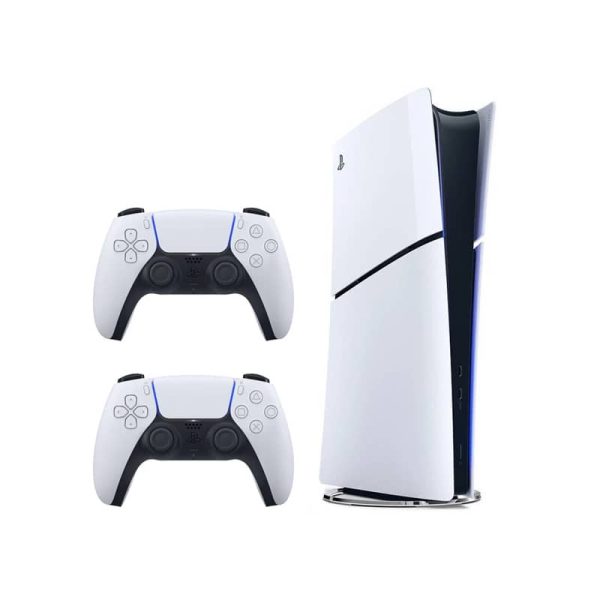 کنسول بازی سونی مدل PlayStation 5 Slim Digital Edition به همراه دسته اضافه